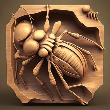 3D model Pheidole alienata (STL)